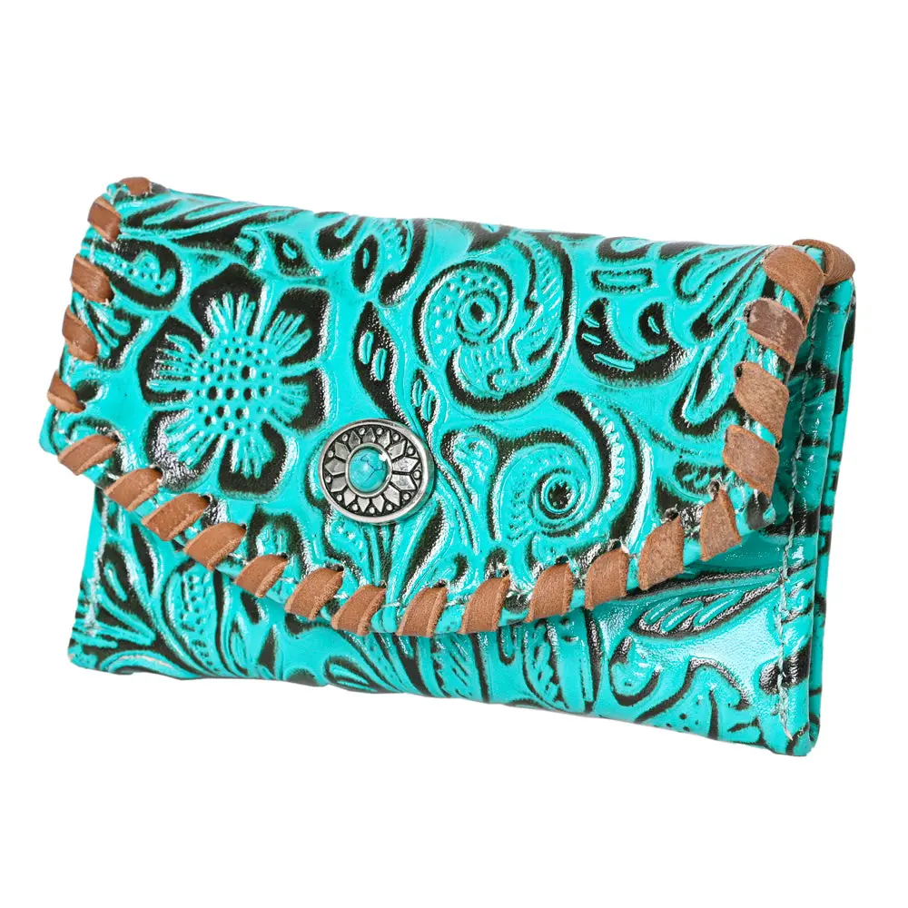 Ohlay Coin Purse Embossed Hair-On Genuine Leather Women Bag Western Handbag | For Cute 1