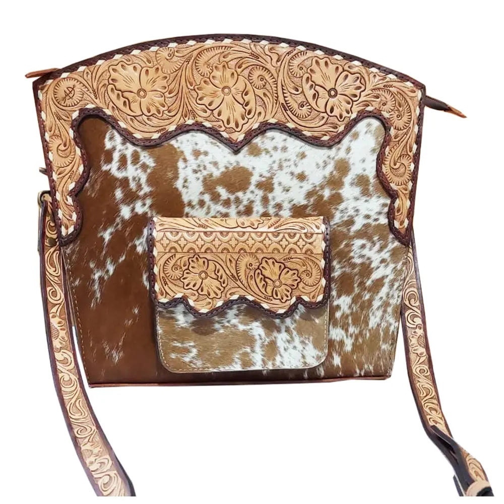 Gibgx1351 American Darling Messenger Genuine Western Leather Women Bag 1