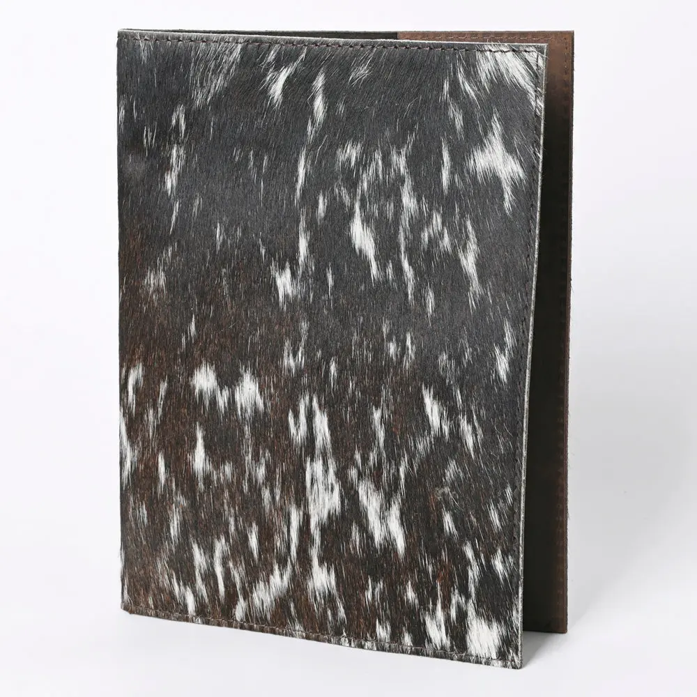 American Darling Hair-On Cowhide Western Portfolio – Genuine Leather Document Folder For Work, Travel & Everyday Use 1