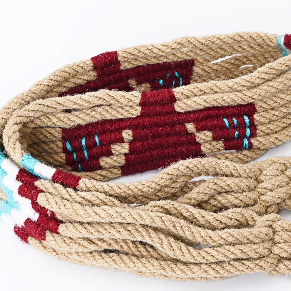 American Darling Adwsx902 Hand Braided Wool Strand Crossbody Handle Strap For Bags 2