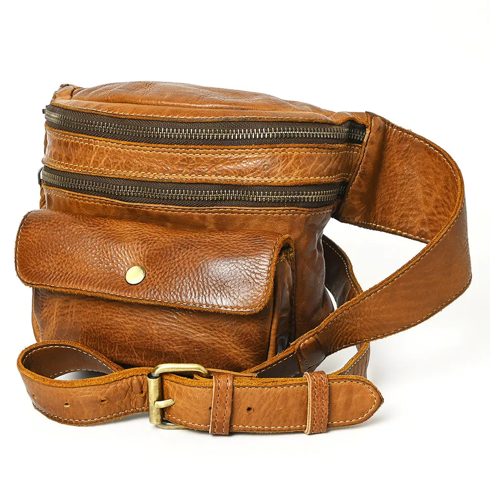 Never Mind Nmbgm154a Sling Vintage Handmade Genuine Cowhide Leather Women Bag Western Handbag Purse 1