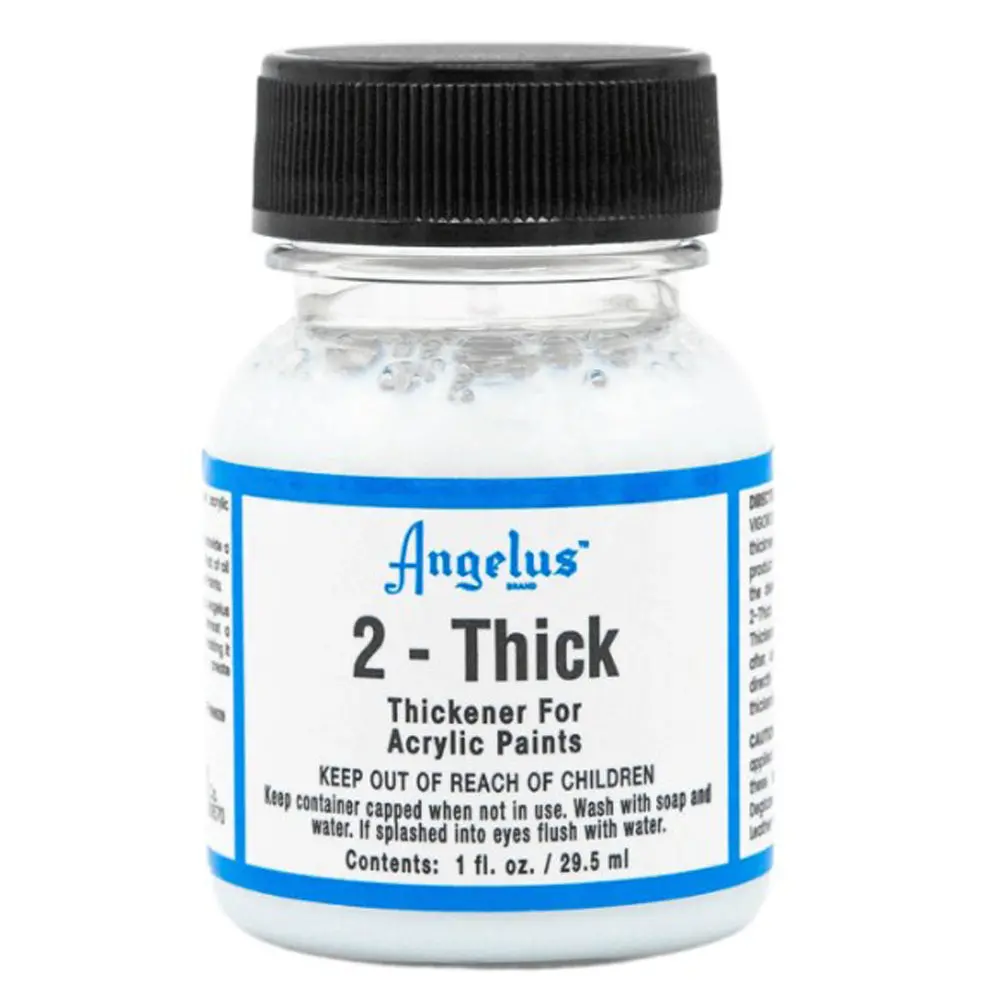 Angelus Paint Thickner For Acrylic Paints 2-Thick 1 Oz. 1