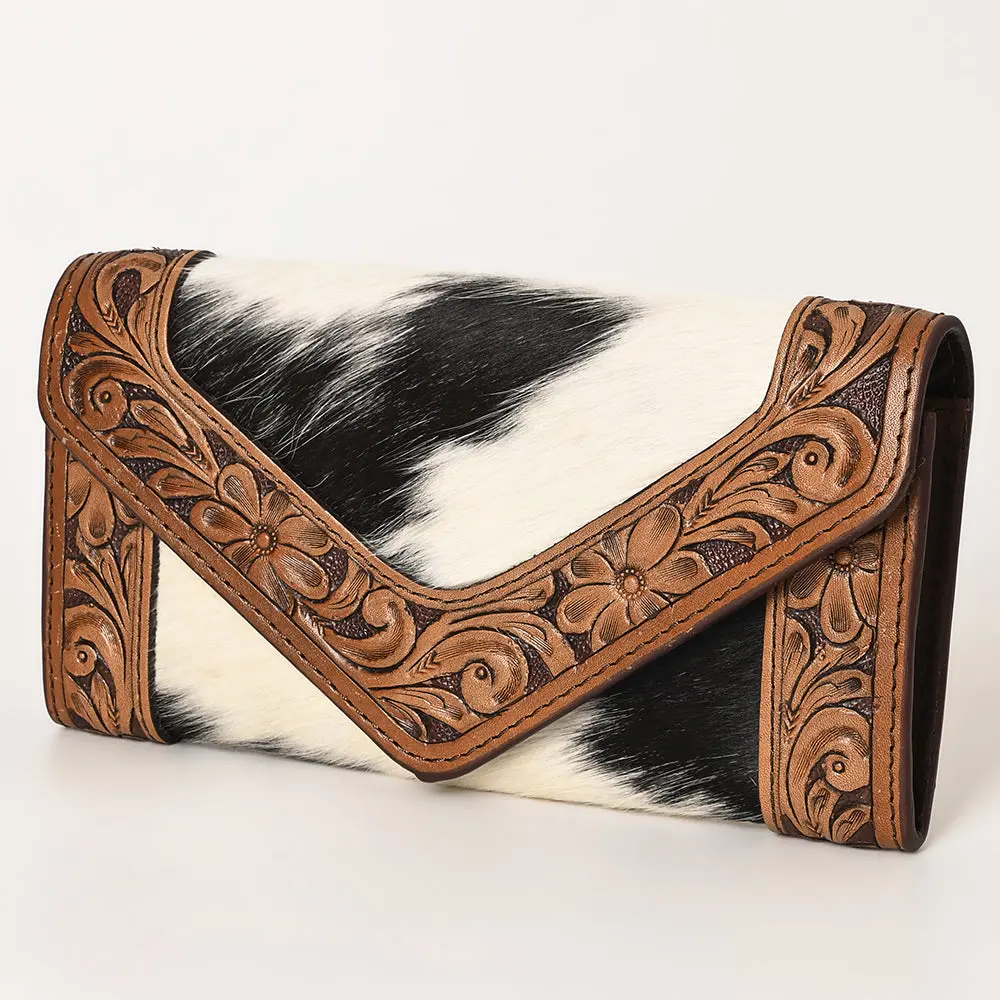 Ohlay Wallet Hand Tooled Genuine Leather Women Bag Western Handbag Purse | Womens Handbags |Leather Belt For Summer 1
