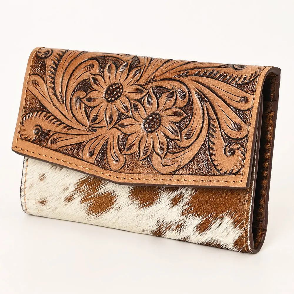 Ohlay Wallet Hand Tooled Genuine Leather Women Bag Western Handbag Purse | Womens Handbags |Leather Belt For Summer 1
