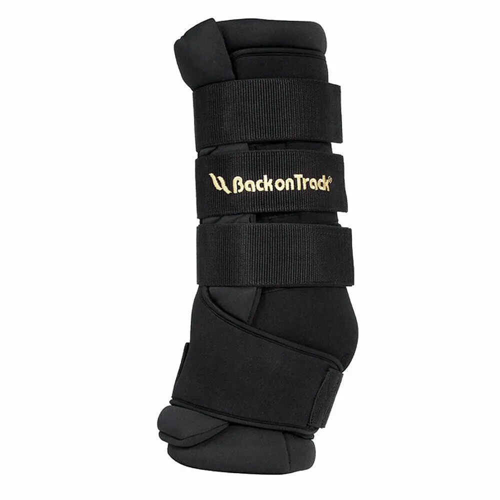 14" Back On Track Horse Leg Injury Swelling Pain Relief Royal Quick Wraps Pair 1