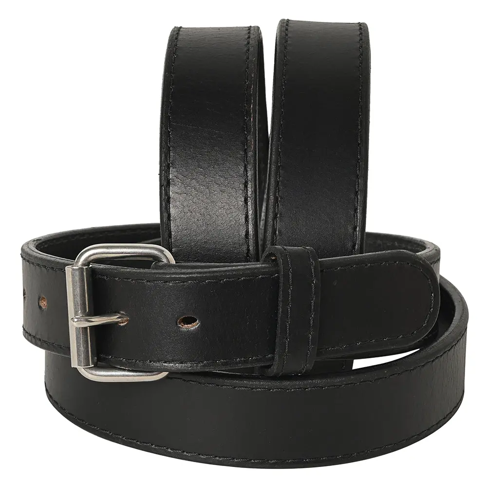 American Tanner Western Genuine Heavy-Duty Full Grain Leather Hand Crafted Unisex Holster Belt Men Women Ccw Black 1