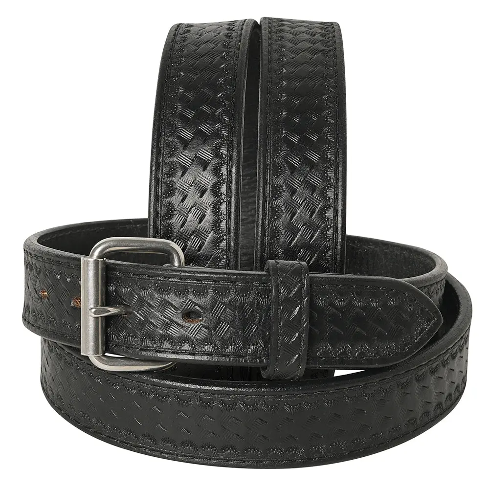 American Tanner Western Genuine Heavy-Duty Full Grain Leather Hand Crafted Unisex Holster Belt Men Women Ccw Black 1