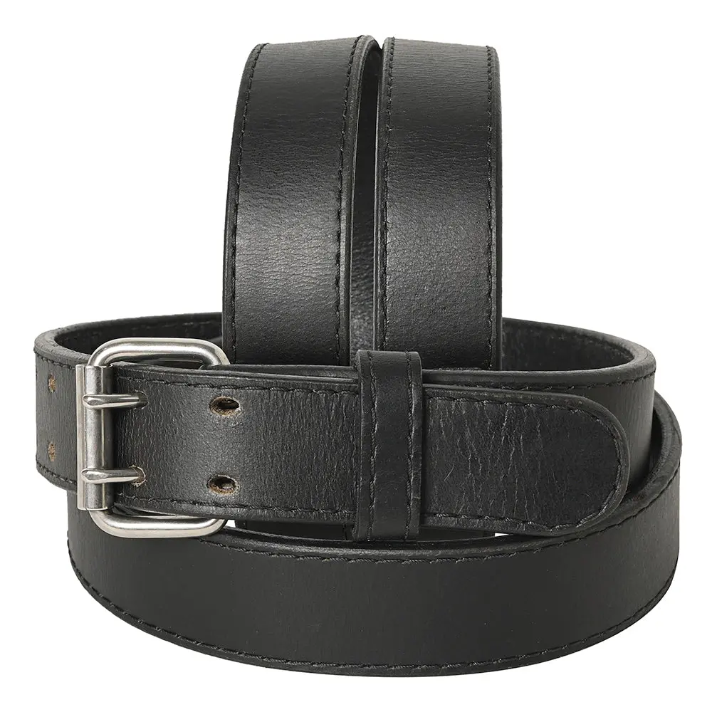 American Tanner Western Genuine Heavy-Duty Full Grain Leather Hand Crafted Unisex Holster Belt Men Women Ccw Black 1