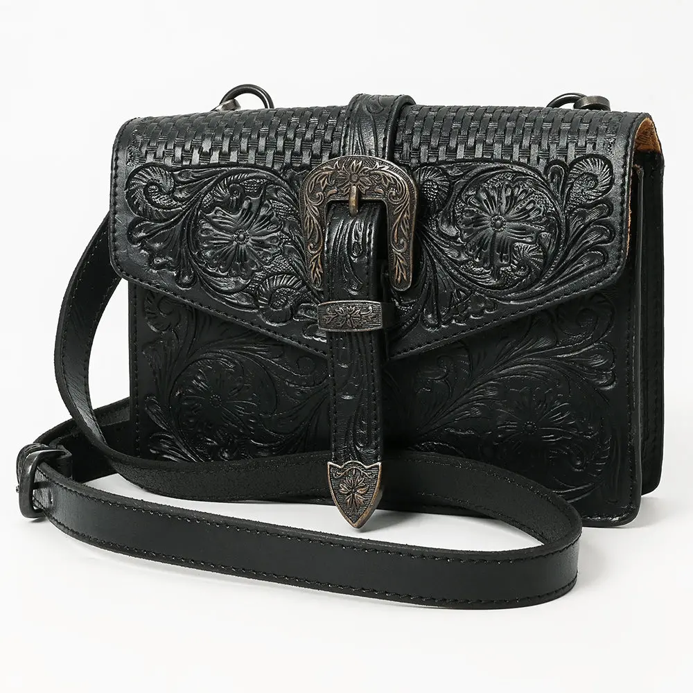American Darling Briefcase Hand Tooled Genuine Leather Women's Bag Western Handbag Purse | Women 1