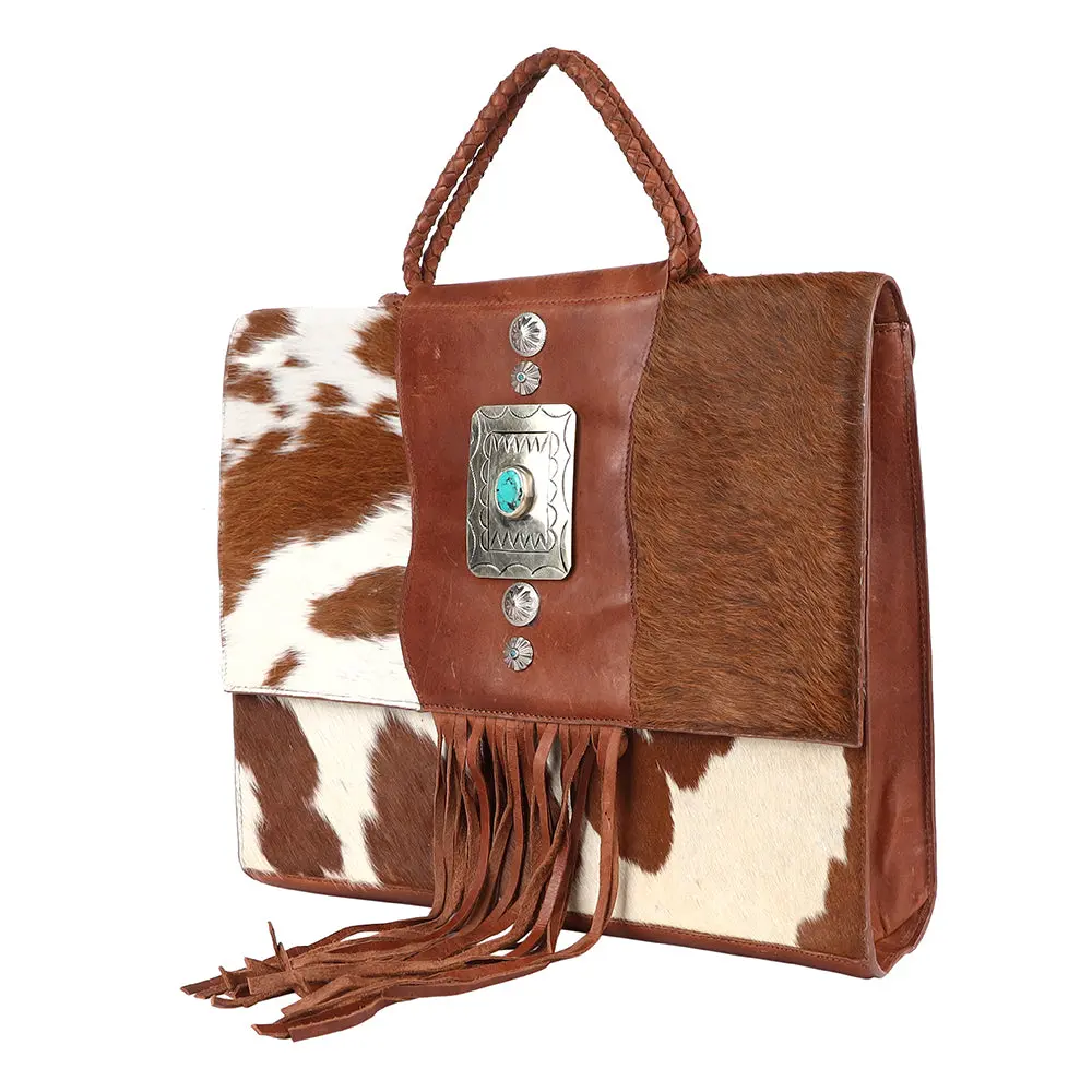 American Darling Briefcase Hair On Genuine Leather Western Women Bag Handbag Purse | For Cute 1