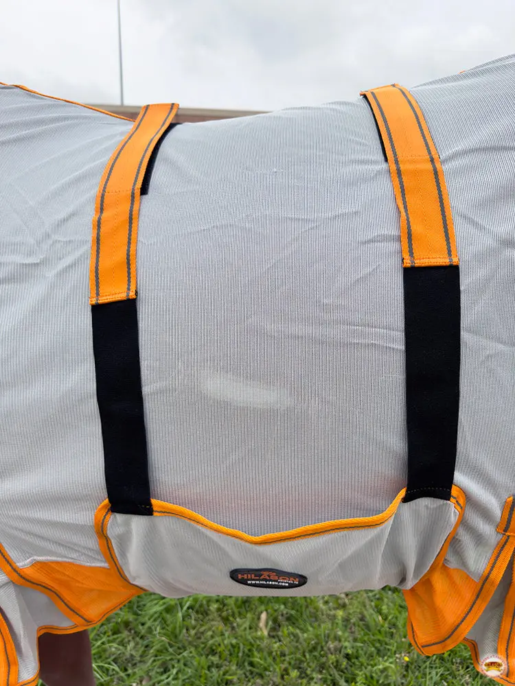 Hilason Horse Fly Sheet - Summer Spring Uv Protection Mesh Bug Mosquito Flysheet For Horses | Fly-Sheet 5