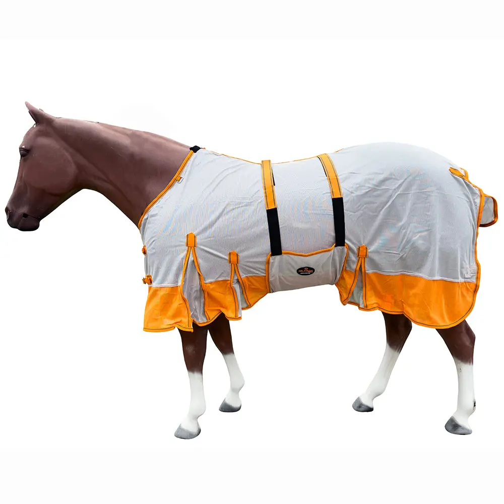Hilason Horse Fly Sheet - Summer Spring Uv Protection Mesh Bug Mosquito Flysheet For Horses | Fly-Sheet 1