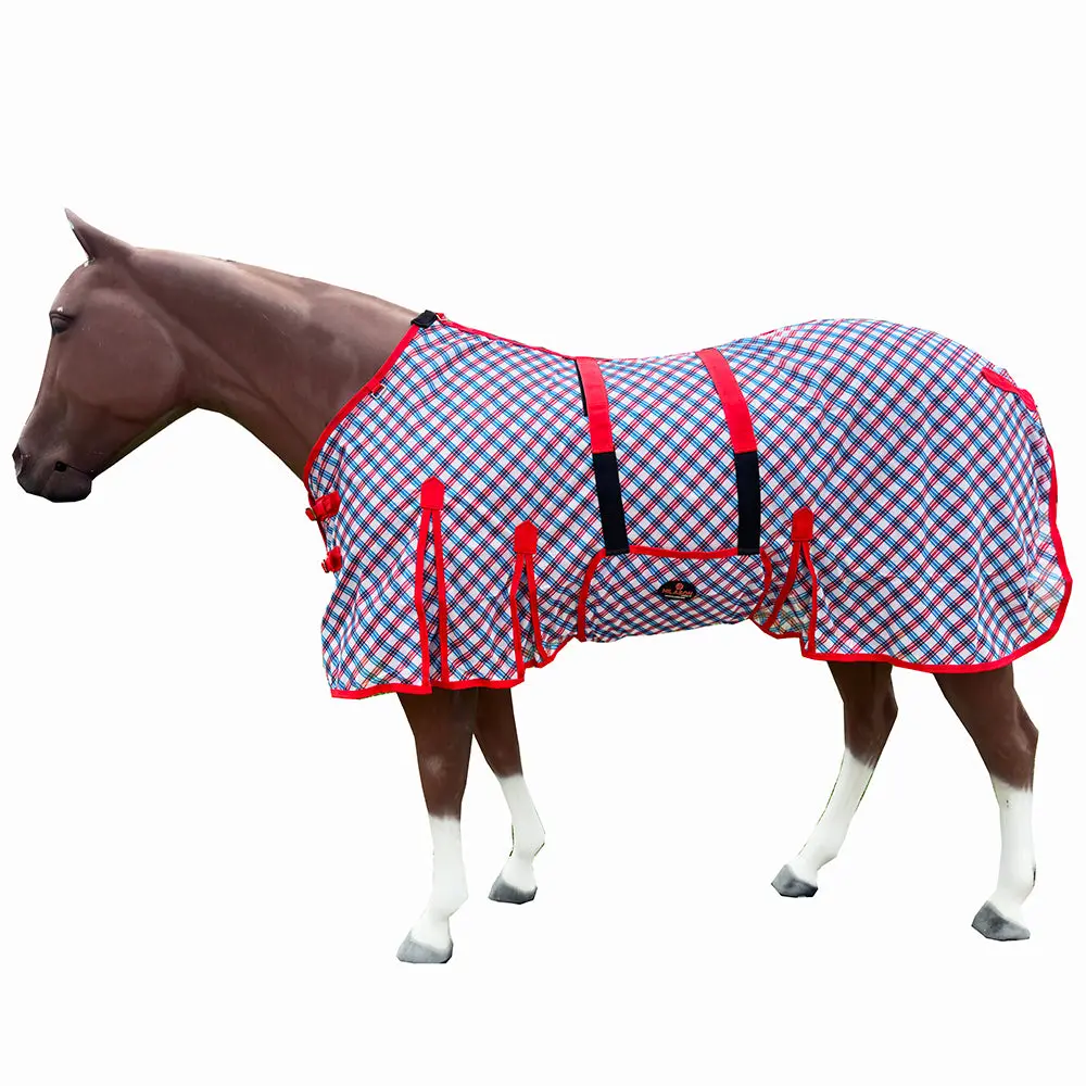 Hilason Horse Fly Sheet - Summer Spring Uv Protection Mesh Bug Mosquito Flysheet For Horses | Fly-Sheet 1
