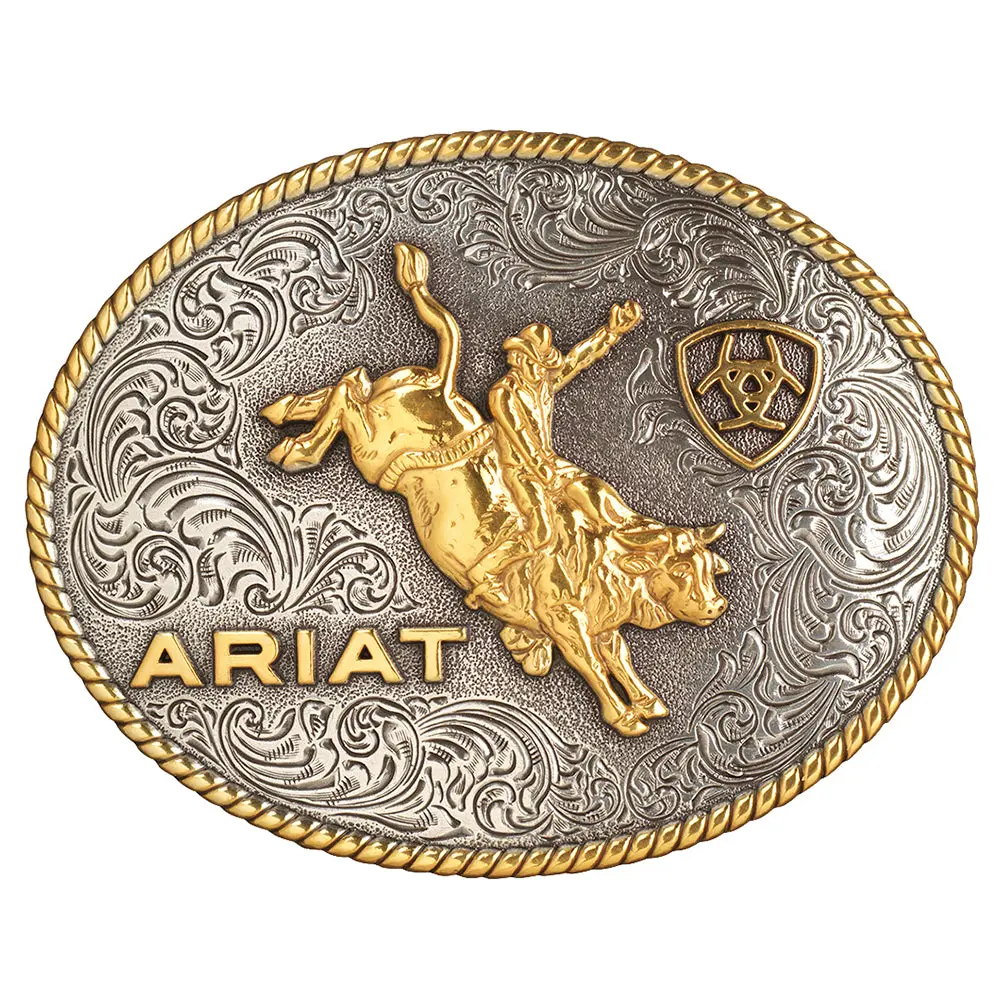 Ariat Oval Rope Bullrider - Acc Buckle 1