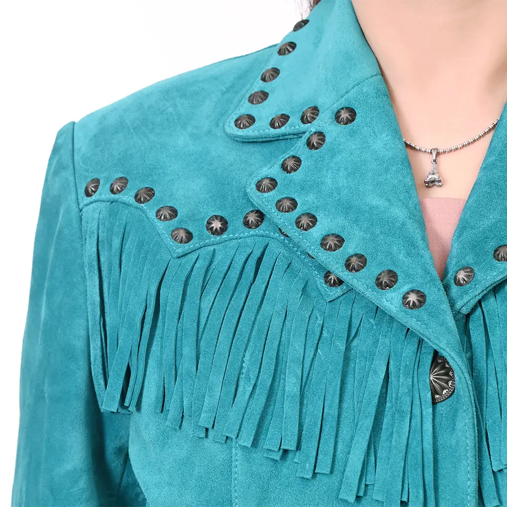 American Darling Genuine Vintage Leather Women Blazer Dress Shirt Jacket Ladies Girl| | For 3