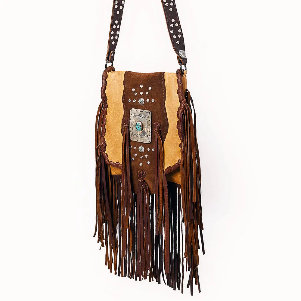 American Darling Messenger Genuine Leather Women Bag Western Handbag Purse | For Cute 1