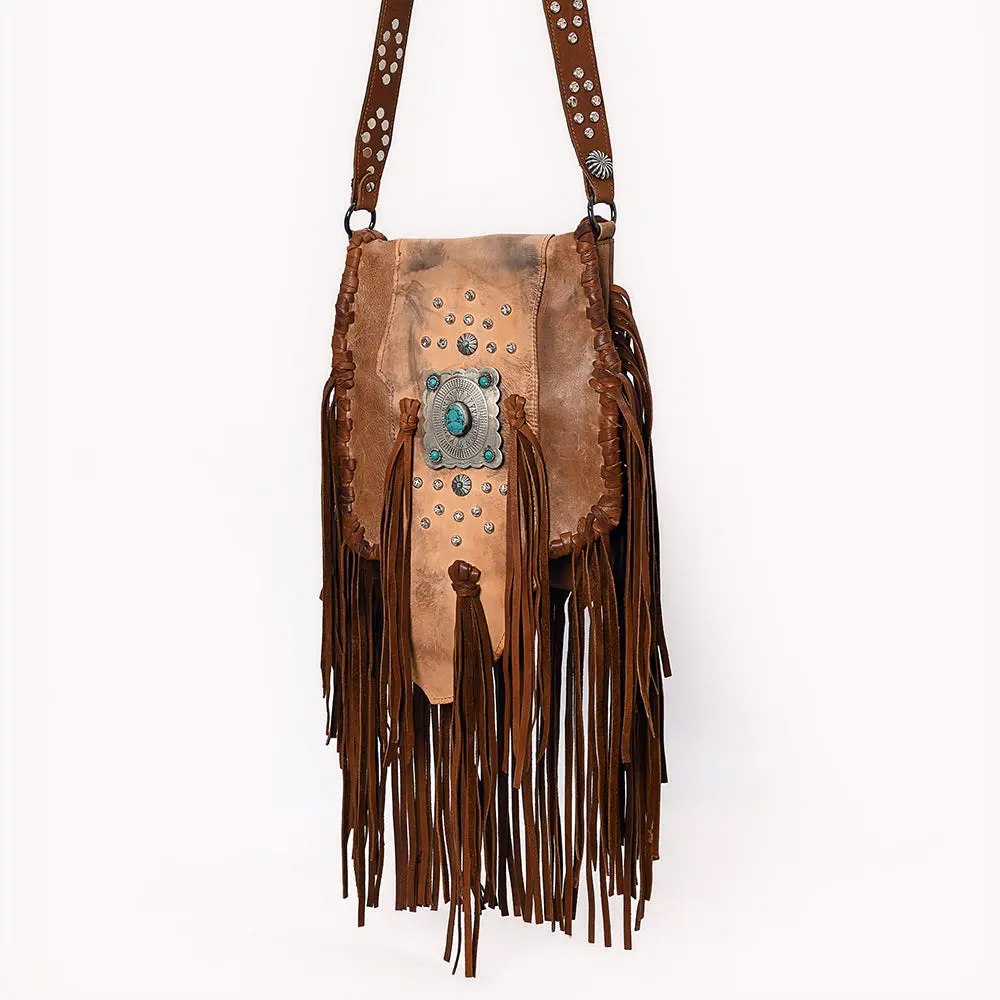 American Darling Messenger Genuine Leather Women Bag Western Handbag Purse | For Cute 1