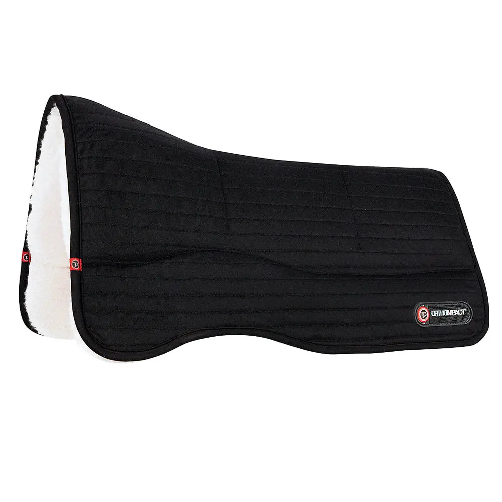 Toklat Western Horse T3 Matrix Shim Ortho Woolback Saddle Pad Black 1