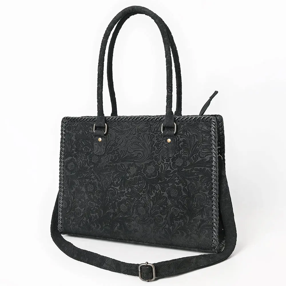 American Darling Western Leather Tote Bag – Premium Handcrafted Genuine Damascus Leather, Spacious & Durable Everyday Carry 1