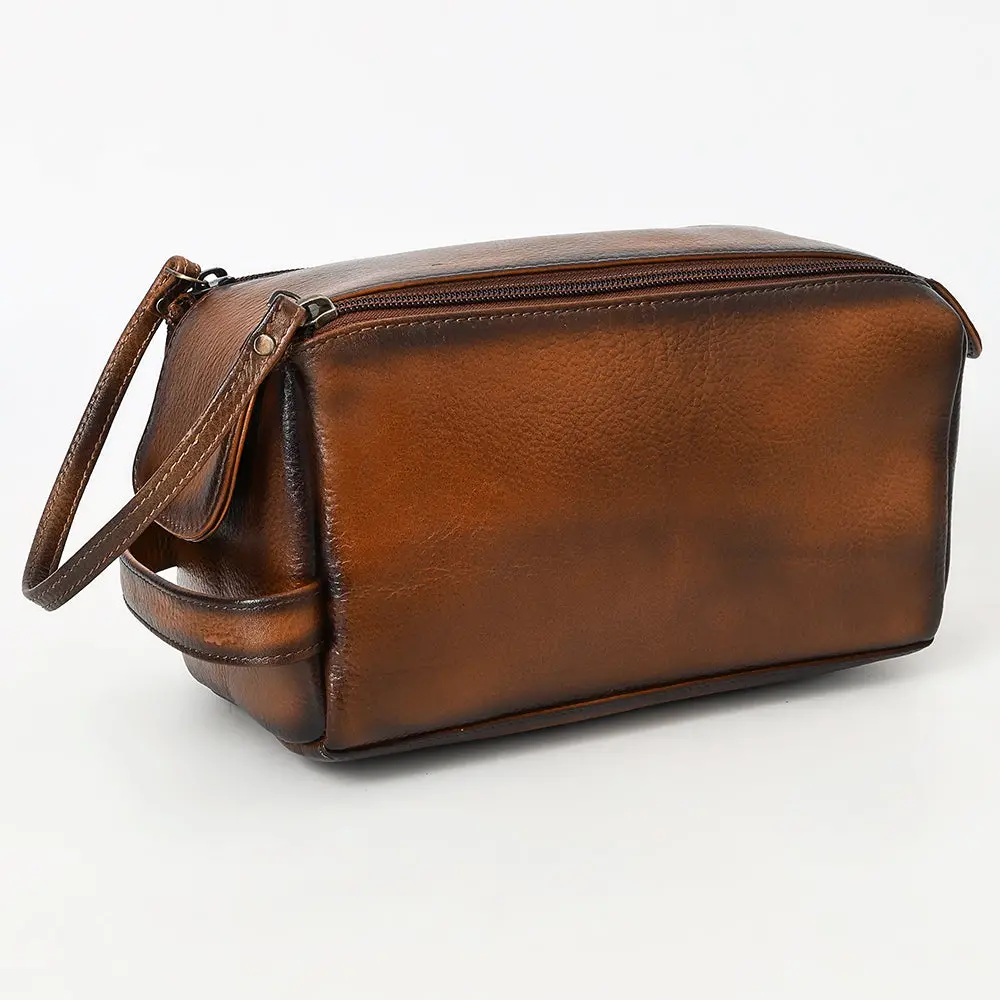 Ohlay Toiletry Genuine Leather Women Bag Western Ohm119b 1