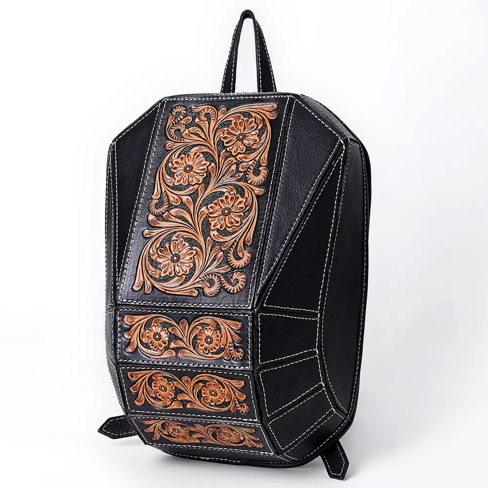 American Darling Backpack Hand Tooled Genuine Leather Women Bag Western Handbag Purse 1