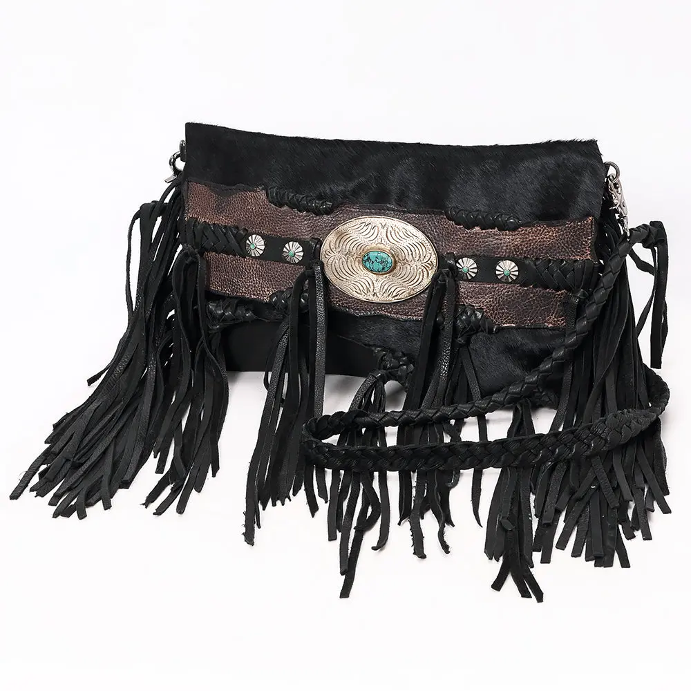 American Darling Cross Body Hair-On Genuine Leather Women Bag Western Handbag Purse 1