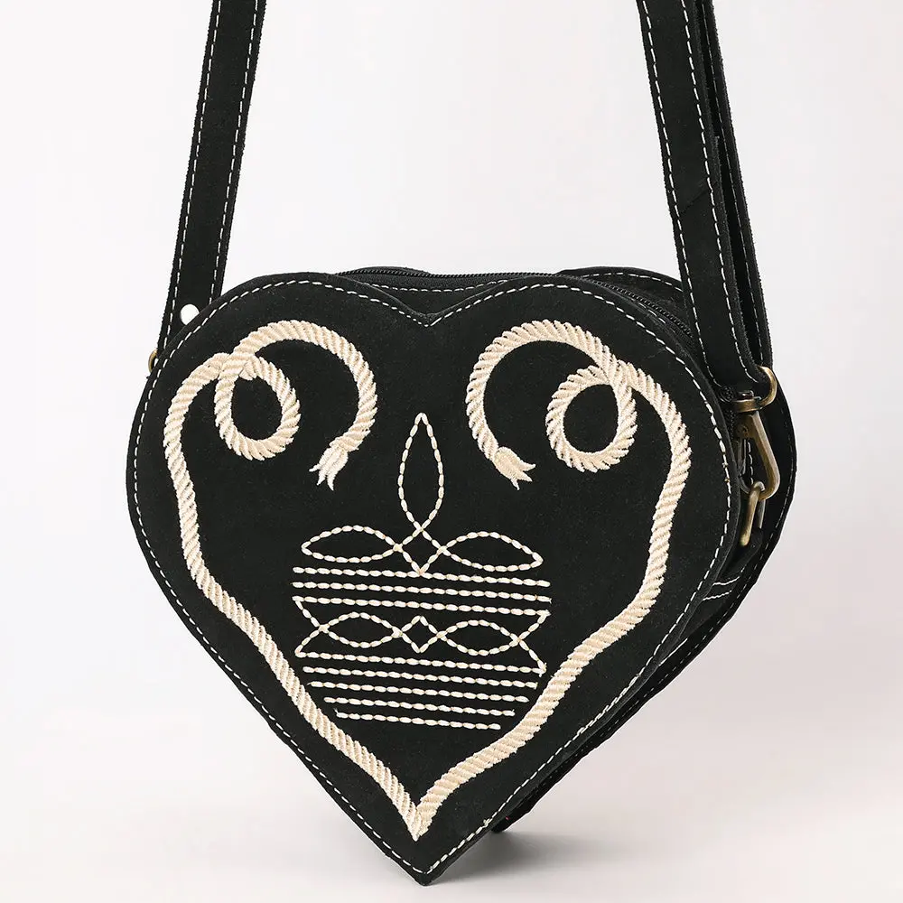 American Darling Suede Bag Genuine Leather Crossbody 1
