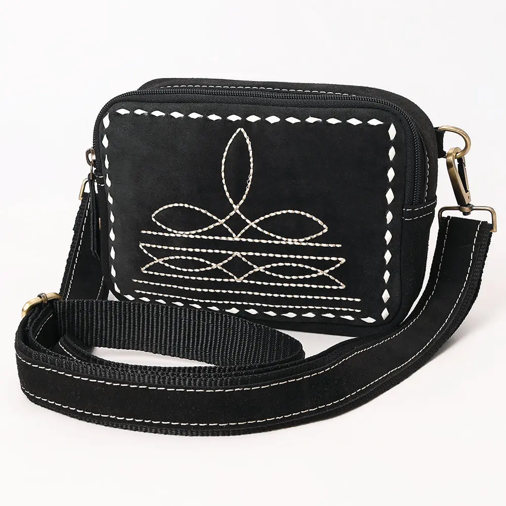 American Darling Suede Genuine Leather Camera Bag 4