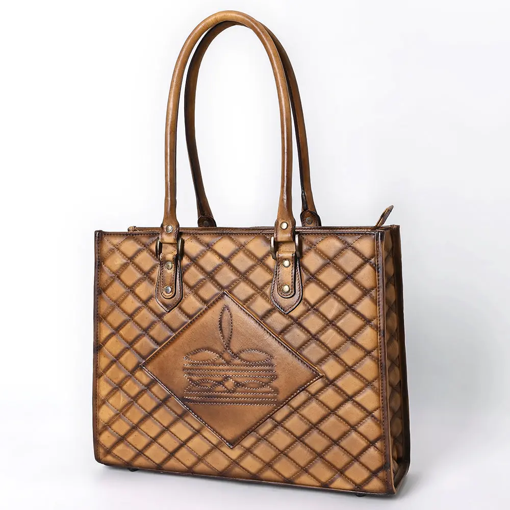 American Darling Tote Genuine Western Leather Women Bag Handbag Purse 1
