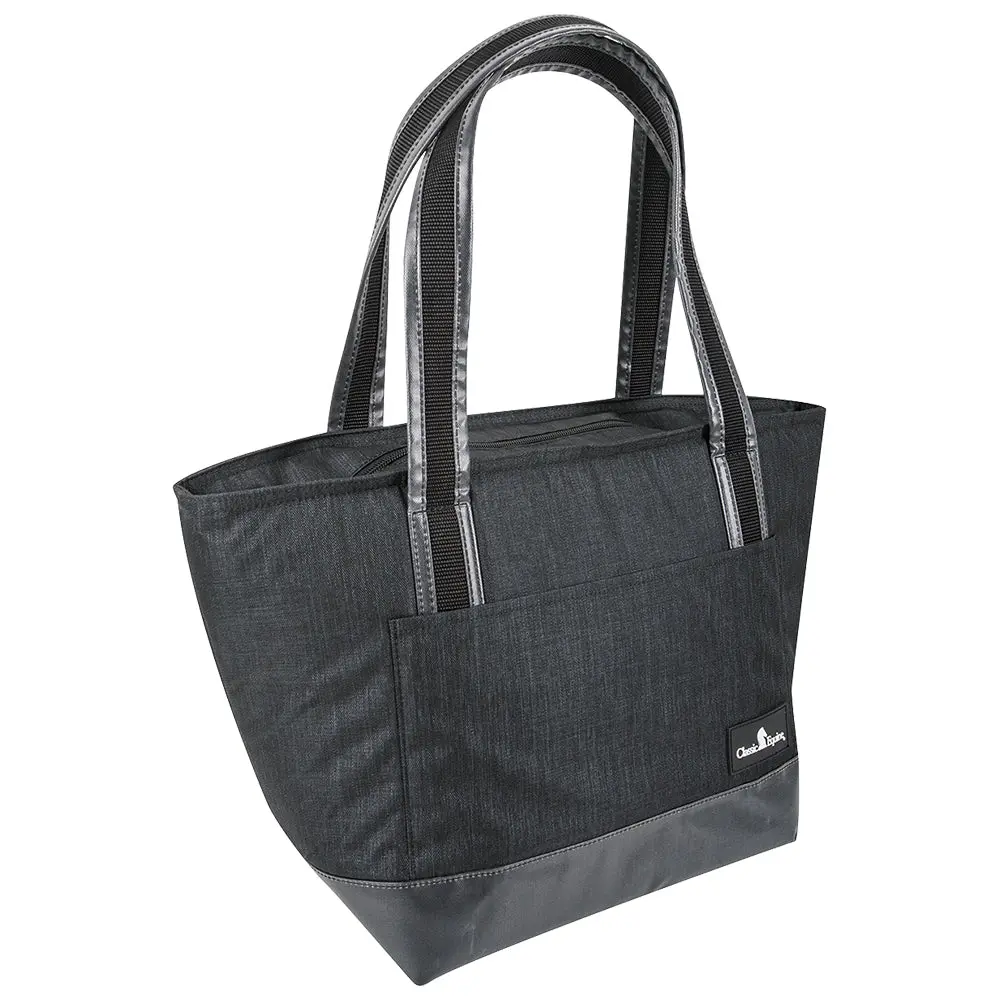 Classic Equine Cooler Tote Insulated Zip Closure Easy Clean Midnight 1