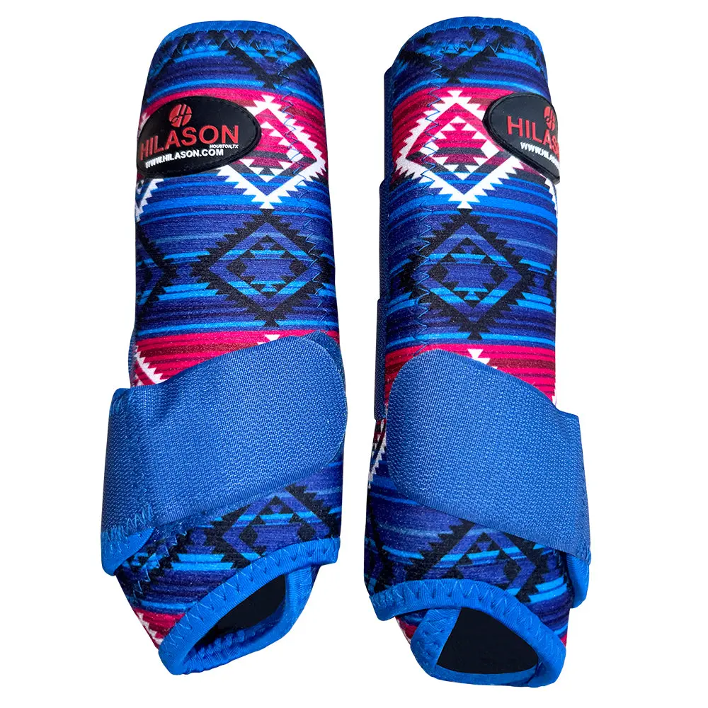 Hilason L M S Horse Front Leg Sport Boots | Jumping Printed 1