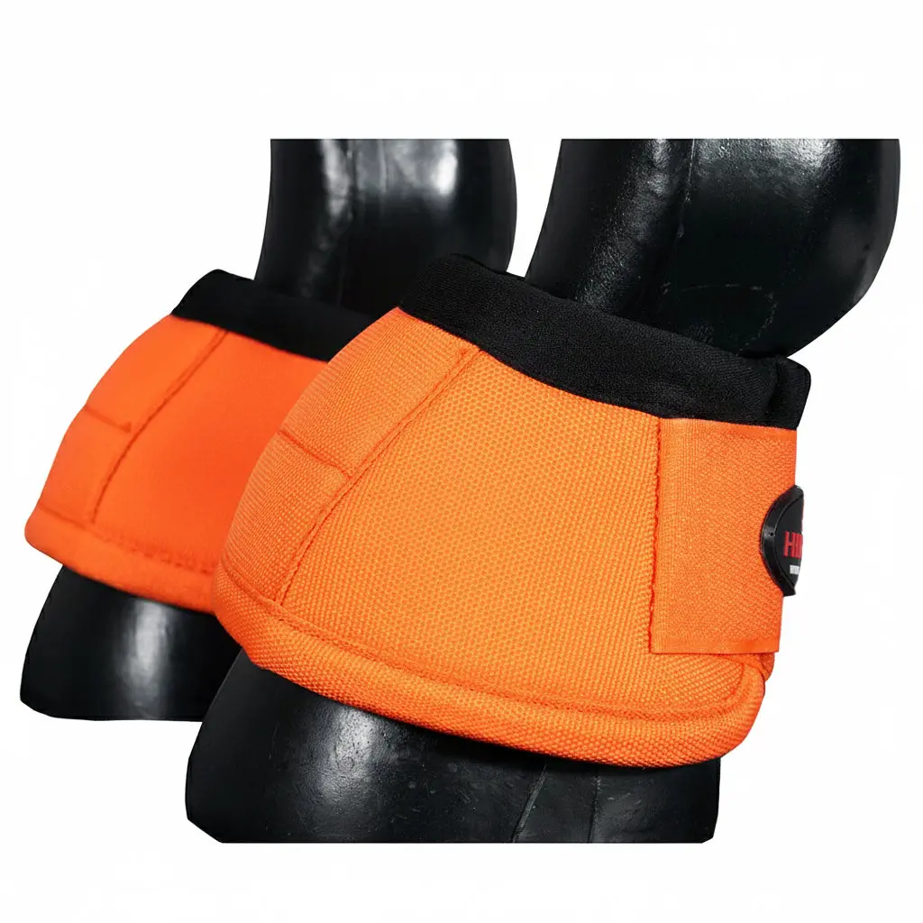 Large Hilason Horse No Turn Training Protective Shock Absorbing Bell Boots 1