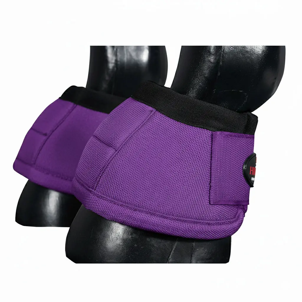 Small Hilason Horse No Turn Training Protective Shock Absorbing Bell Boots 1