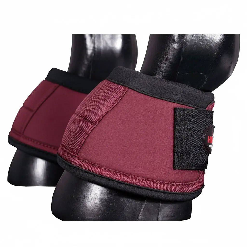 Large Hilason Horse No Turn Training Protective Shock Absorbing Bell Boots 1