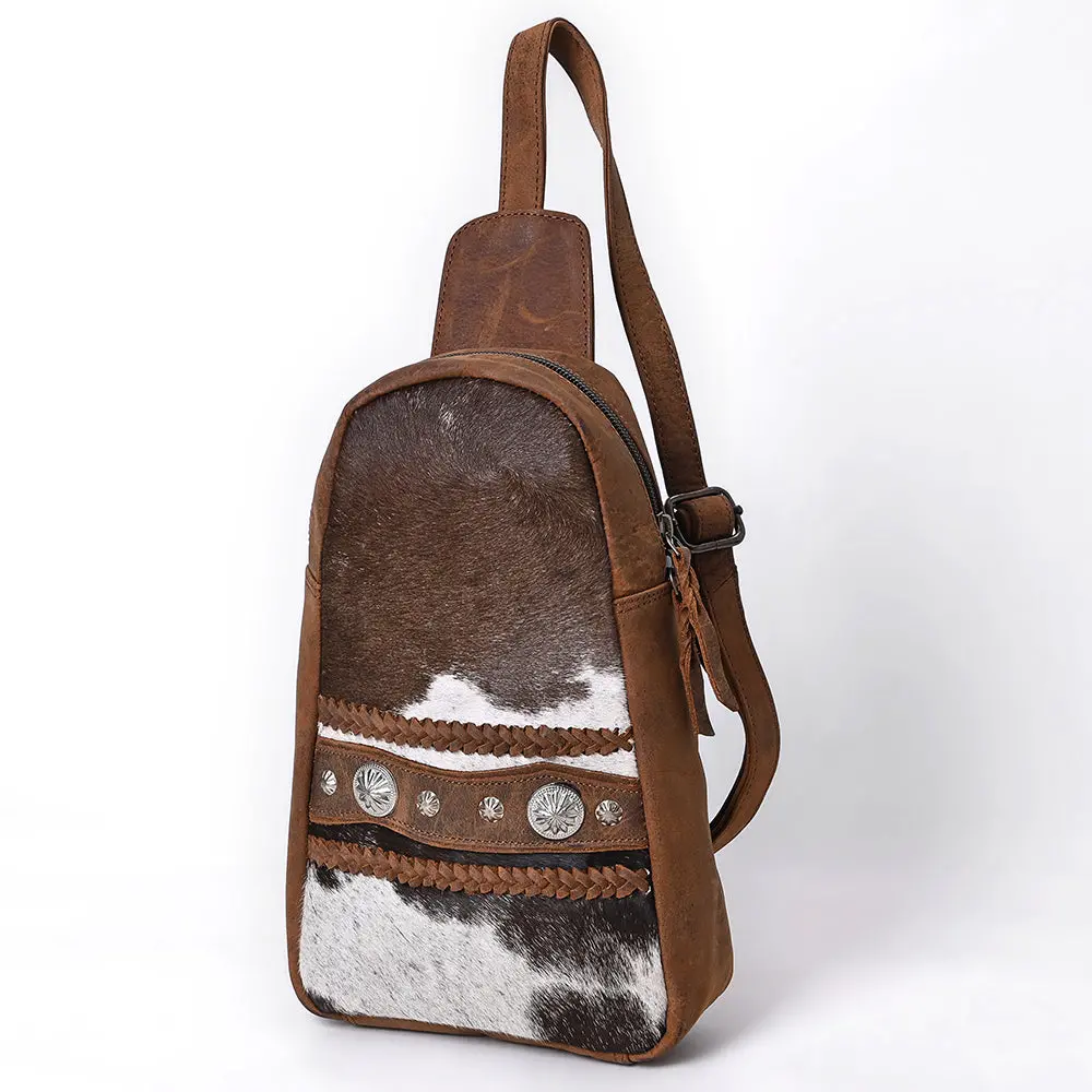 American Darling Sling Hair-On Genuine Leather Women Bag Western Handbag Purse 1