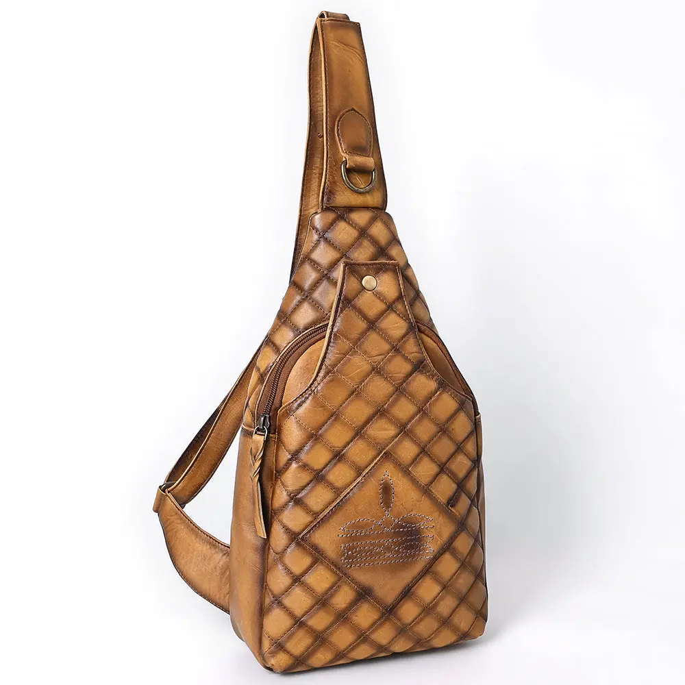 American Darling Sling Genuine Leather Women Bag Western Handbag Purse 1