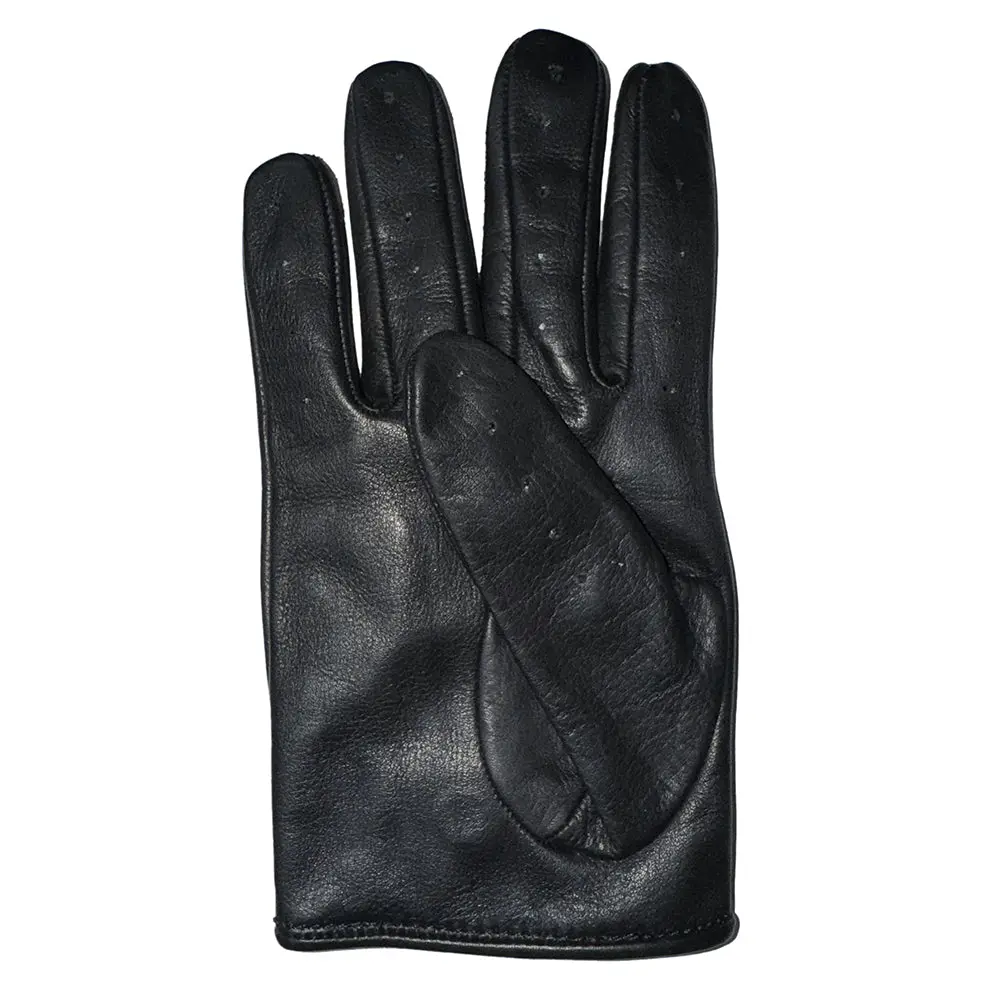 Hilason Genuine Leather Men's Driving Show Right Hand Glove Black 1