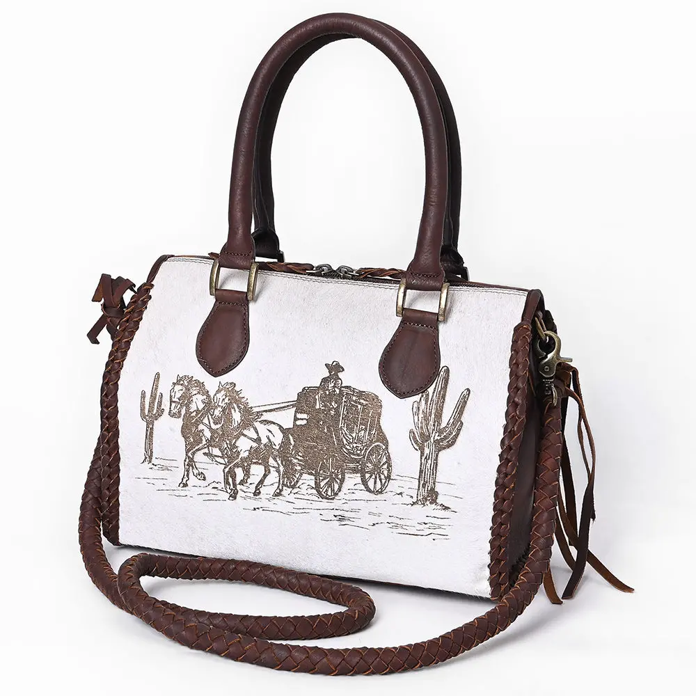 American Darling Tote Hair On Genuine Leather Western Women Bag Handbag Purse | Travel Bags College Casual 1