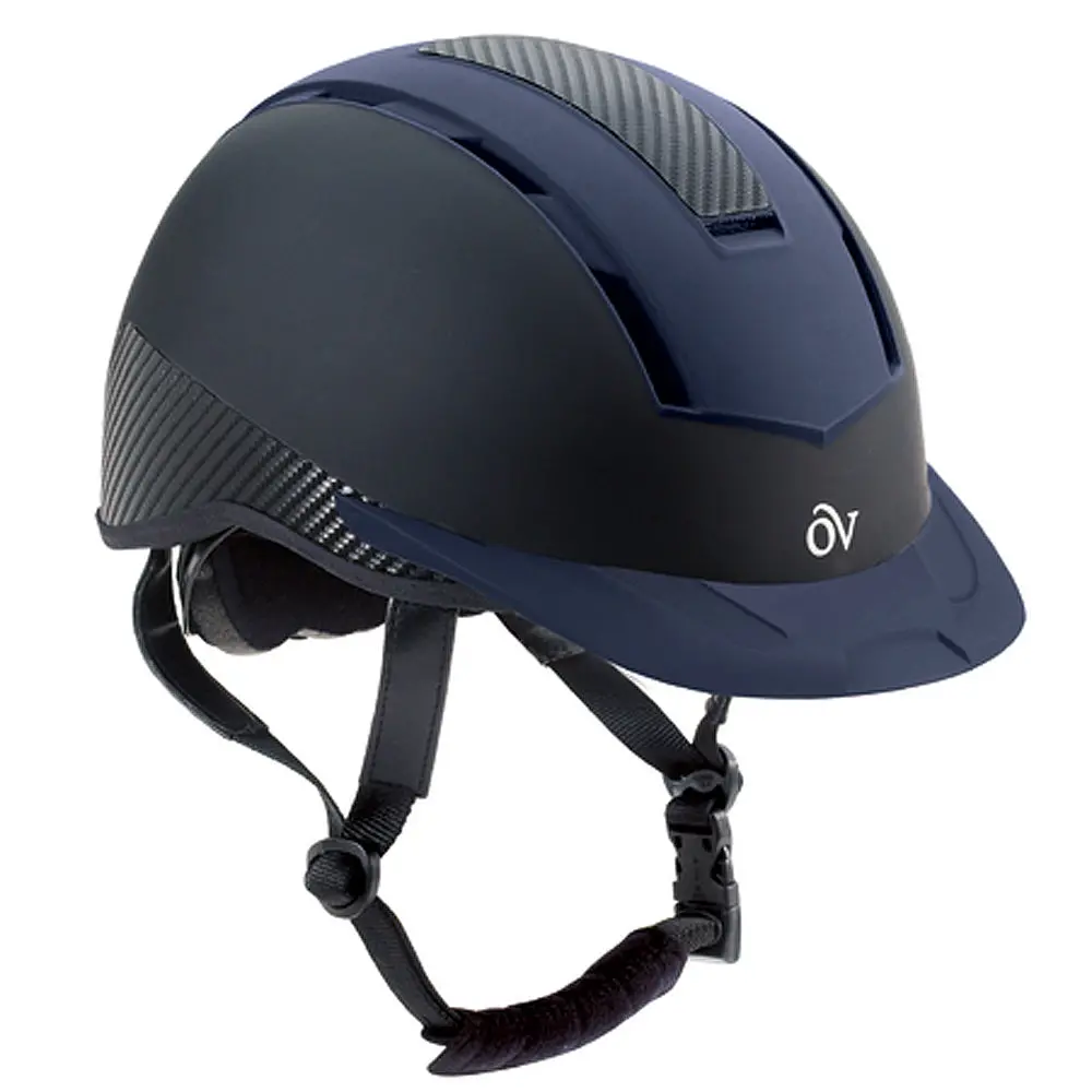 Small Medium Ovation Horse Lightweight Extreme Helmet Black Navy 1