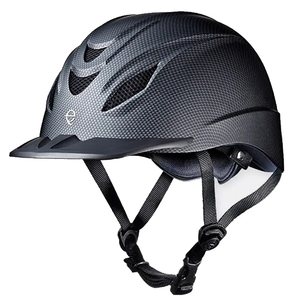 Troxel Incredible Comfort Spirit Horse Riding Lightweight Protective Helmet Black 1