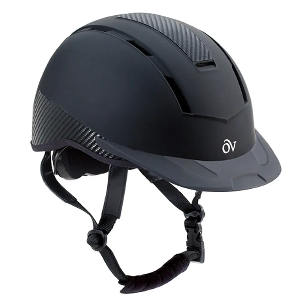 Medium/Large Ovation Horse Lightweight Extreme Helmet Black 1