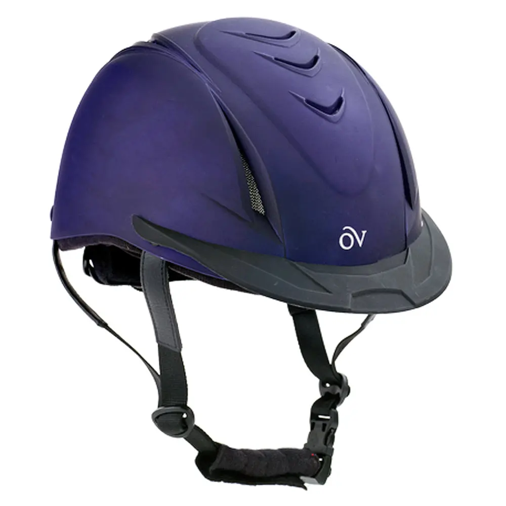 Ovation Metallic Schooler Lightweight Helmet Purple 1