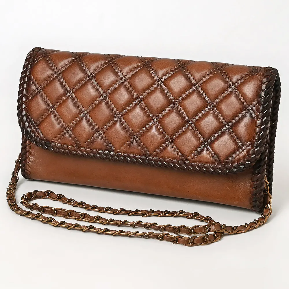 American Darling Cross Body Chain Strap Genuine Leather Women Bag Western Handbag Purse Girls Brown 1
