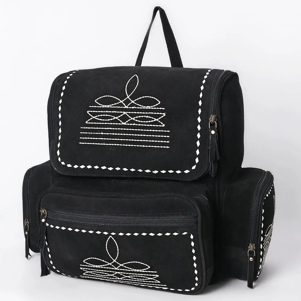 American Darling Backpack Genuine Suede Leather Women Bag Western Handbag Purse 1