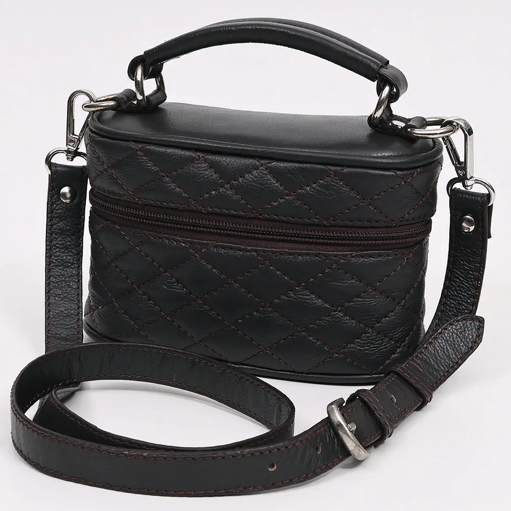 American Darling Jewelry Case Genuine Leather Women Bag Western Handbag Purse 1