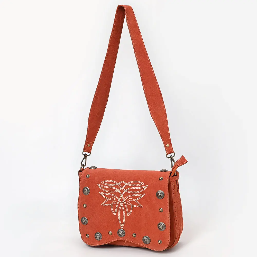 American Darling Wallet Suede Genuine Western Leather Women Handbag | Bag 1
