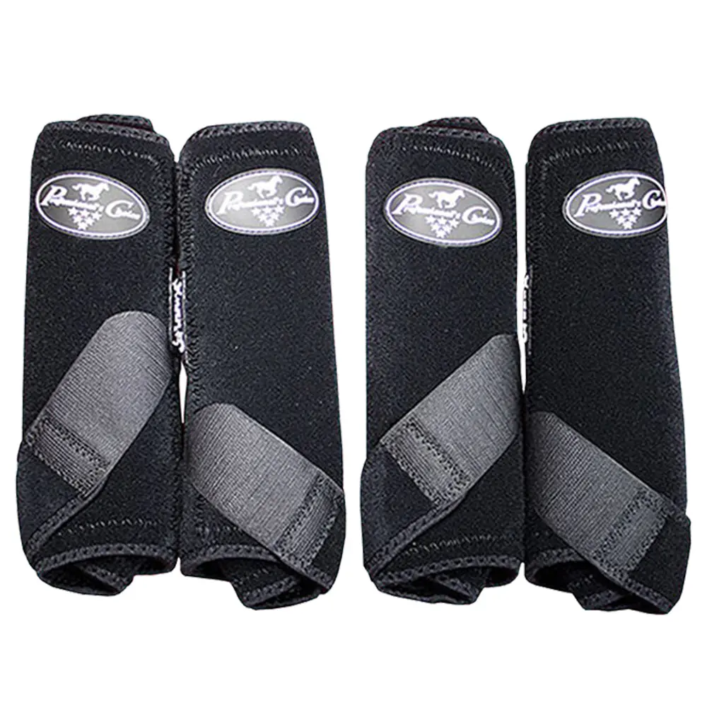 Black Small Professional Choice Smb3 Sports Medicine Horse Boots Set Of 4 1