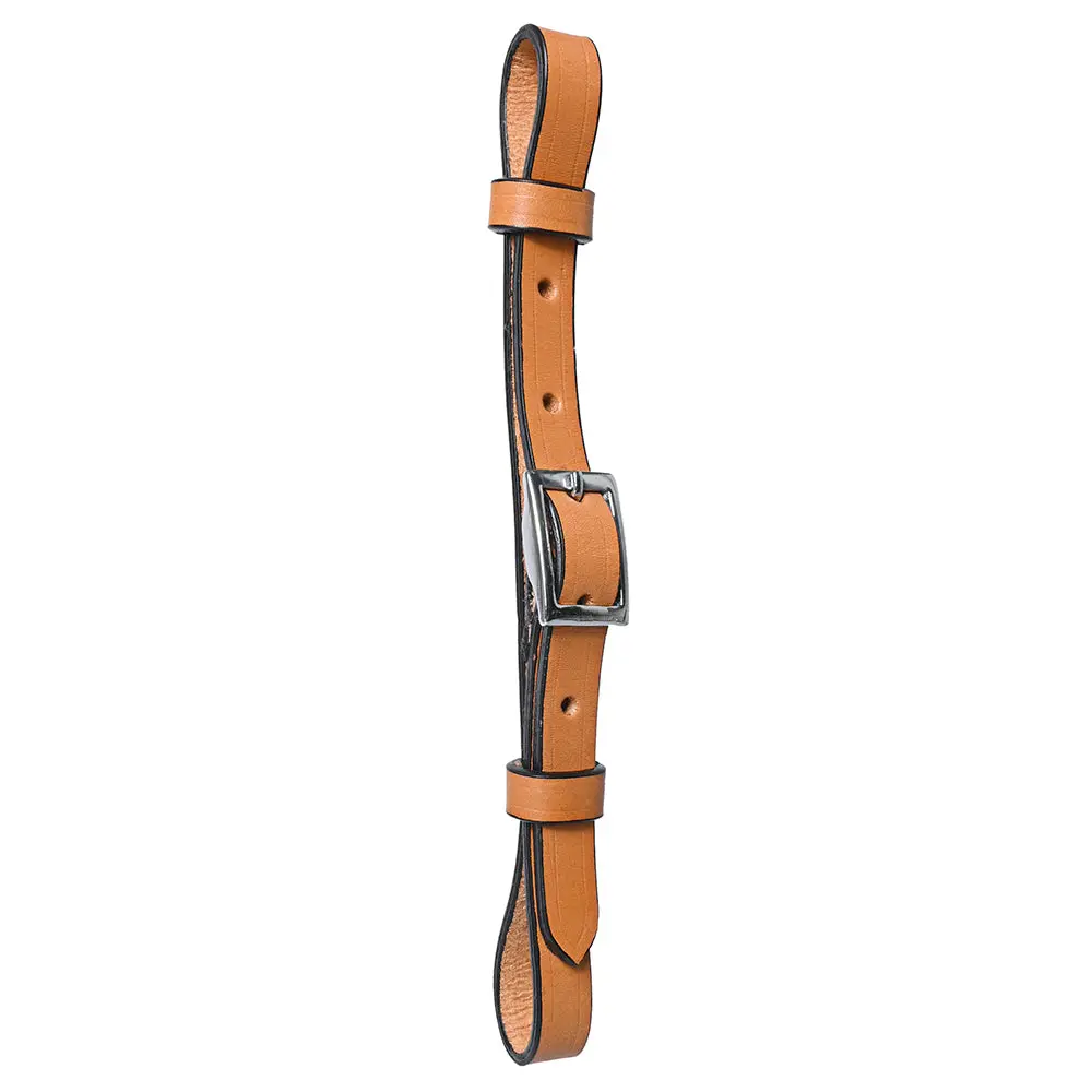 Hilason Western Leather Horse Breast Collar Tugs W/ 1" Wide 26" Length Brown 1