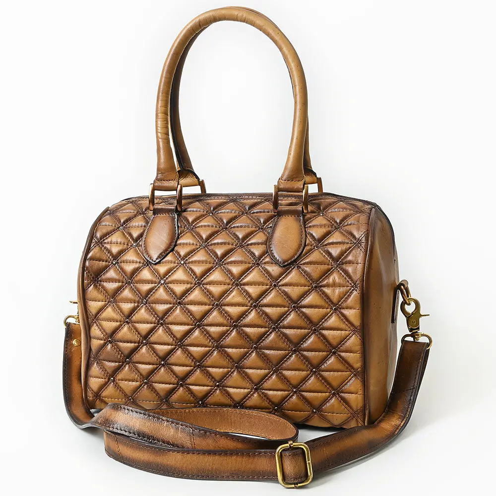 American Darling Tote Bag Beautifully Quilted Genuine Leather Women 1