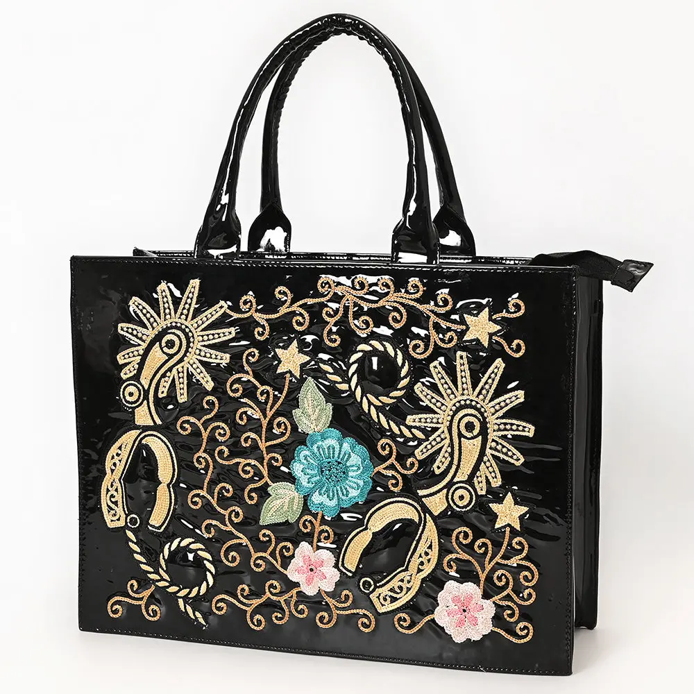 American Darling Tote Hand Carved Genuine Leather Women Bag Western Handbag Purse 1